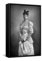 Gertrude Elizabeth Blood, Lady Colin Campbell (1857-191), Journalist and Socialite, 1893-W&d Downey-Framed Stretched Canvas