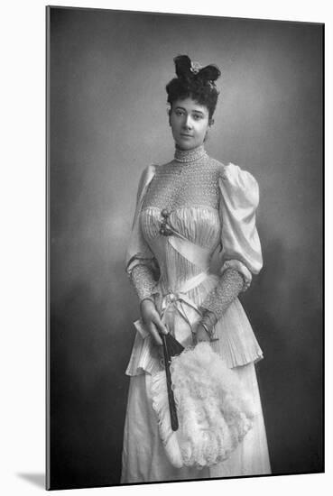 Gertrude Elizabeth Blood, Lady Colin Campbell (1857-191), Journalist and Socialite, 1893-W&d Downey-Mounted Photographic Print