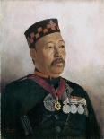 Subadar Major Judbhir Thapa, 2nd Gurkha Regiment, 1893-Gertrude Ellen Burrard-Framed Giclee Print