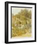 Gertrude Jekyll's Garden, Munstead Wood-Helen Allingham-Framed Giclee Print