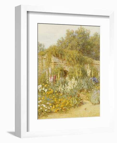 Gertrude Jekyll's Garden, Munstead Wood-Helen Allingham-Framed Giclee Print