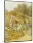 Gertrude Jekyll's Garden, Munstead Wood-Helen Allingham-Mounted Giclee Print