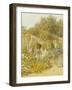 Gertrude Jekyll's Garden, Munstead Wood-Helen Allingham-Framed Giclee Print