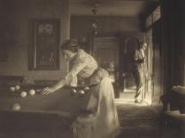 The Billiard Game, c.1907-Gertrude Kasebier-Framed Giclee Print