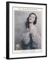 Gertrude Lawrence Actress-Hugh Cecil-Framed Photographic Print