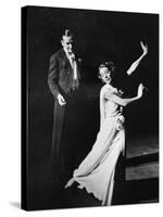 Gertrude Lawrence and Noel Coward in Play "Tonight at 8:30"-Peter Stackpole-Stretched Canvas