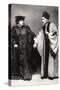 Gertude Elliott and Johnston Forbes-Robertson in the Merchant of Venice, Early 20th Century-Lizzie Caswall Smith-Stretched Canvas