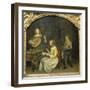 Gesang und Lautenspiel-Gerard ter Borch-Framed Giclee Print