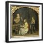 Gesang und Lautenspiel-Gerard ter Borch-Framed Giclee Print