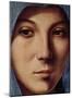 Gesicht der Maria Portrait-Antonello da Messina-Mounted Art Print