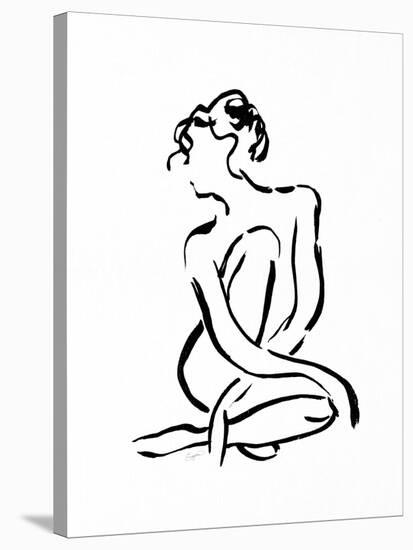 Gestural Figure Study Front-Evangeline Taylor-Stretched Canvas