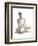 Gestural Figure Study IV-Ethan Harper-Framed Art Print