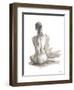 Gestural Figure Study IV-Ethan Harper-Framed Art Print