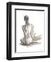 Gestural Figure Study IV-Ethan Harper-Framed Art Print