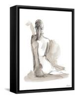 Gestural Figure Study V-Ethan Harper-Framed Stretched Canvas