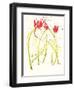 Gestural Florals 5-Paul Ngo-Framed Giclee Print