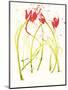 Gestural Florals 5-Paul Ngo-Mounted Giclee Print