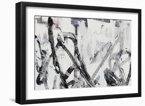 Gestural I-PI Studio-Framed Art Print