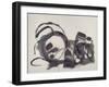 Gesture II-Nancy Ortenstone-Framed Art Print