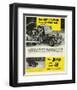 Get a Jeep - Willy Overland-null-Framed Art Print