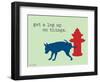 Get A Leg Up-Dog is Good-Framed Art Print