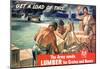 Get a Load of This The Army Needs Lumber for Crates and Boxes WWII War Propaganda Art Poster-null-Mounted Poster