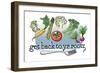 get back to yr rootz-Evie Cook-Framed Giclee Print