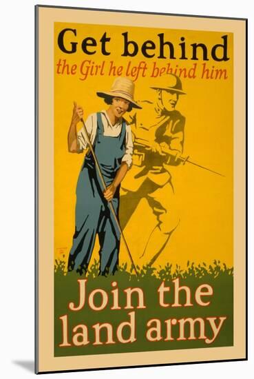 Get Behind the Girl He Left Behind Him-Guenther-Mounted Art Print