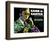 Get Carter, British Poster, Michael Caine, 1971-null-Framed Art Print