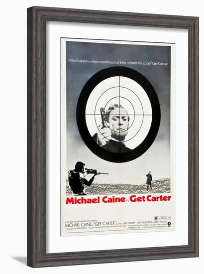 Get Carter-null-Framed Art Print