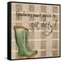 Get Dirty-Elizabeth Medley-Framed Stretched Canvas