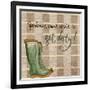 Get Dirty-Elizabeth Medley-Framed Art Print