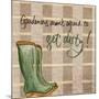 Get Dirty-Elizabeth Medley-Mounted Art Print