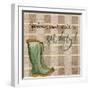 Get Dirty-Elizabeth Medley-Framed Art Print