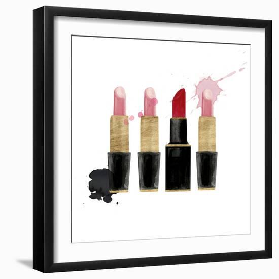 Get Glam III-Victoria Borges-Framed Art Print