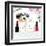 Get Glam X-Victoria Borges-Framed Art Print