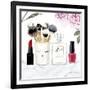 Get Glam X-Victoria Borges-Framed Art Print