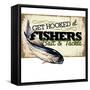 Get Hooked-null-Framed Stretched Canvas