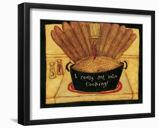 Get into Cooking-Dan Dipaolo-Framed Art Print