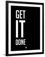 Get it Done Black-NaxArt-Framed Art Print