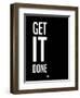 Get it Done Black-NaxArt-Framed Art Print