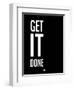 Get it Done Black-NaxArt-Framed Art Print