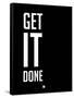 Get it Done Black-NaxArt-Framed Stretched Canvas