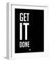 Get it Done Black-NaxArt-Framed Art Print