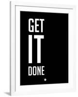 Get it Done Black-NaxArt-Framed Art Print