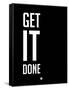 Get it Done Black-NaxArt-Framed Stretched Canvas