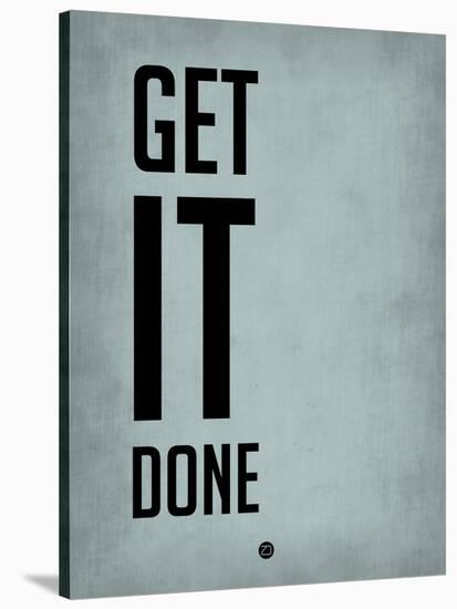 Get it Done Blue-NaxArt-Stretched Canvas