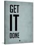 Get it Done Blue-NaxArt-Stretched Canvas