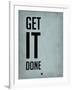 Get it Done Blue-NaxArt-Framed Art Print