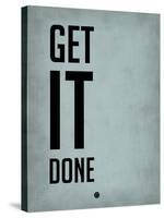 Get it Done Blue-NaxArt-Stretched Canvas